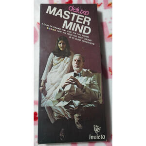 Vintage 1975 Deluxe Master Mind Game by Invicta Code - 99% Complete Mastermind